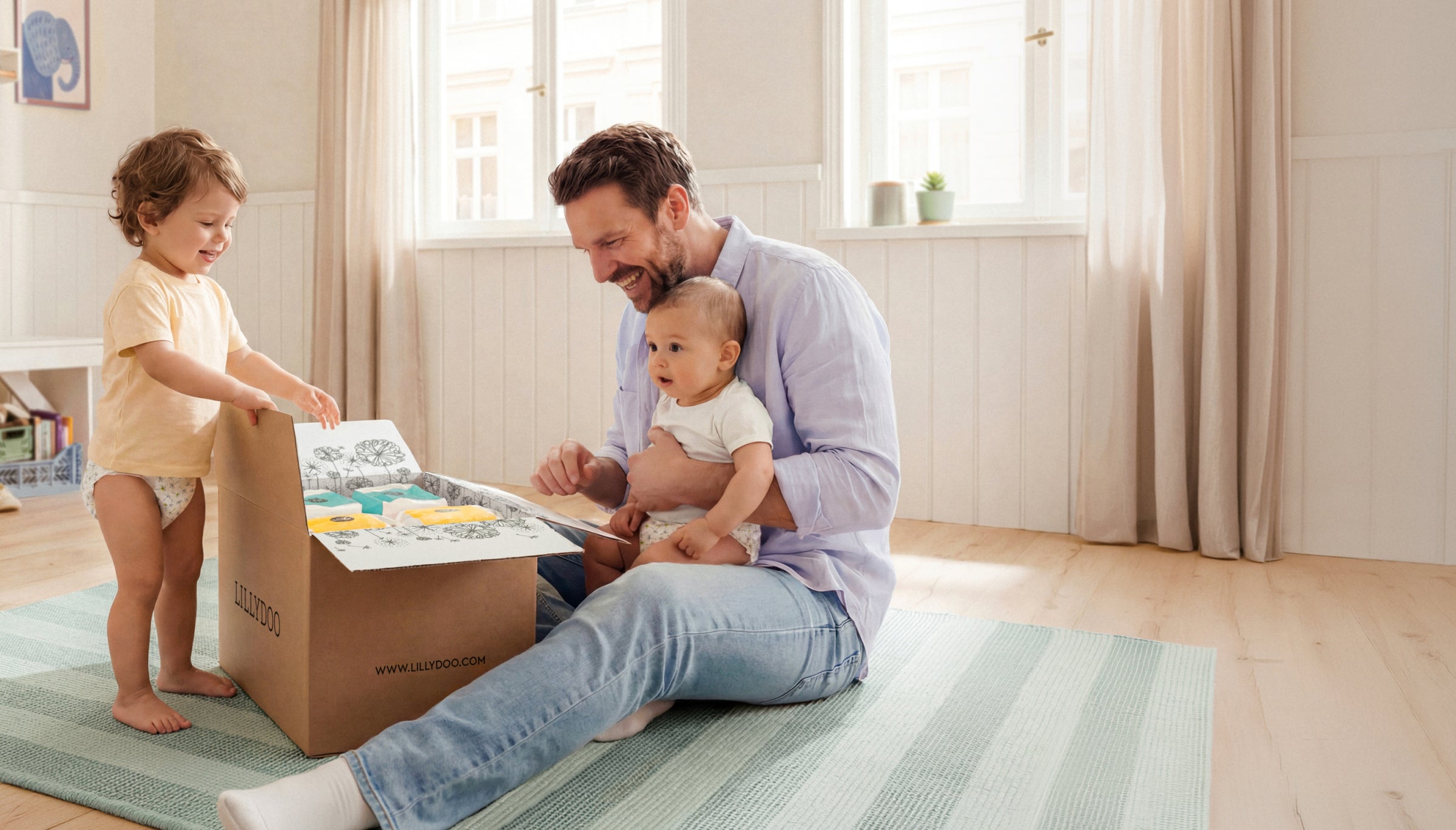 Sanfte Pflege für kleine Entdecker